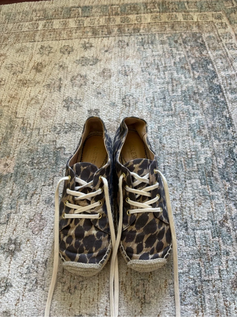 J. Crew leopard print